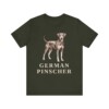 German Pinscher Shirt, Vintage Dog Sketch Tee, Dog Lover Gift