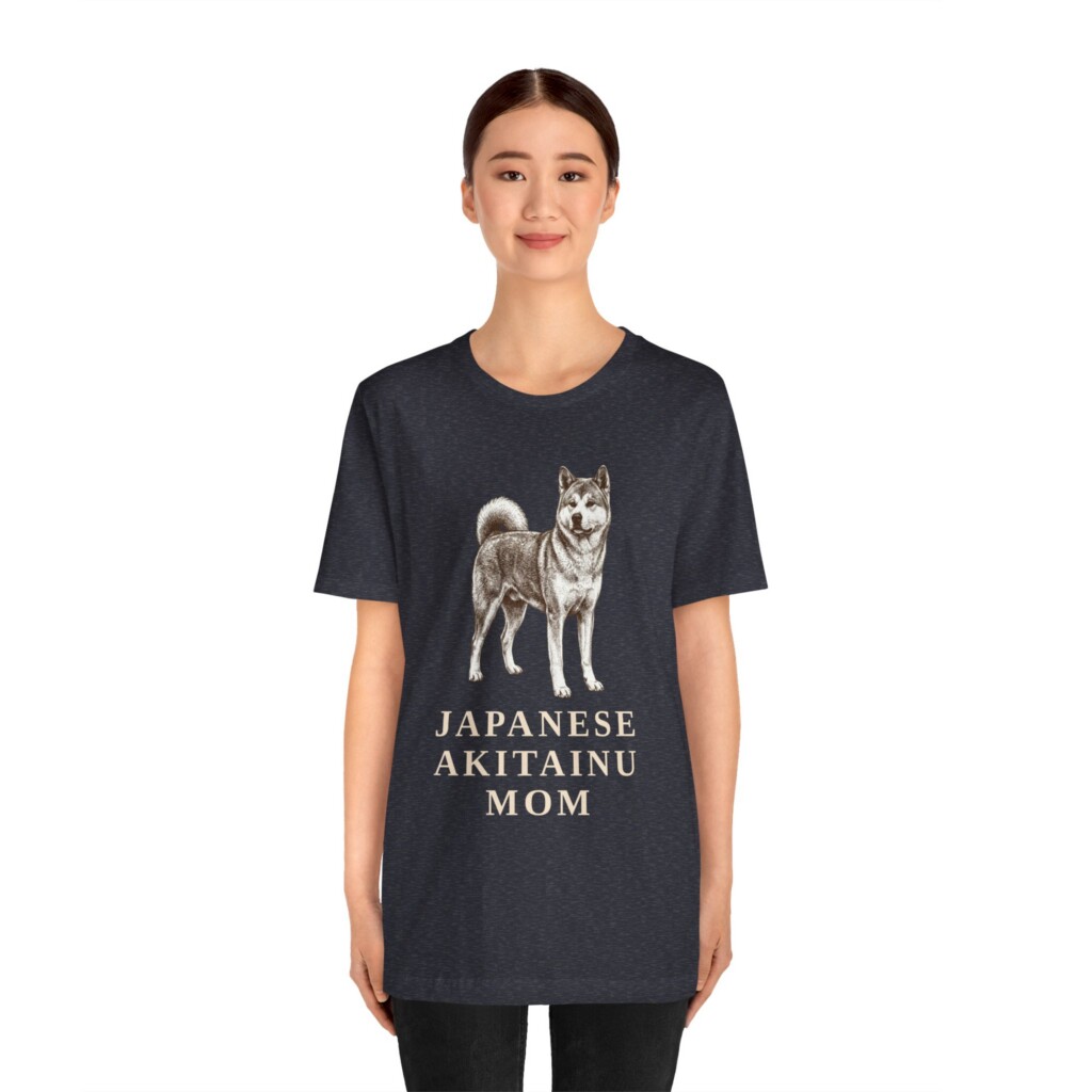Japanese Akitainu Mom Shirt, Vintage Dog Sketch Tee, Dog Mom Gift Japanese Akitainu Mom Shirt, Vintage Dog Sketch Tee, Dog Mom Gift