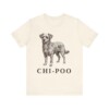 Chi-Poo Shirt, Vintage Dog Sketch Tee, Dog Lover Gift