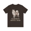 German Spitz Dad Shirt, Vintage Dog Sketch Tee, Dog Dad Gift