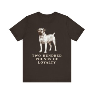 Boerboel Humor Shirt, Vintage Dog Sketch Tee, Dog Humor Gift