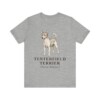 Tenterfield Terrier Latin Shirt, Vintage Dog Sketch Tee, Dog Latin Gift