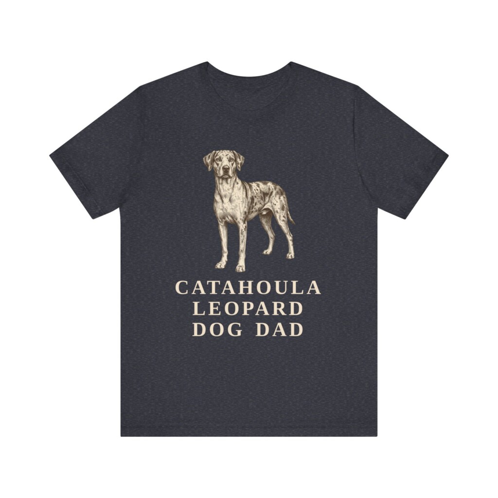 Catahoula Leopard Dog Dad Shirt, Vintage Dog Sketch Tee, Dog Dad Gift Catahoula Leopard Dog Dad Shirt, Vintage Dog Sketch Tee, Dog Dad Gift