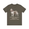 Grand Basset Griffon Vendeen Dad Shirt, Vintage Dog Sketch Tee, Dog Dad Gift