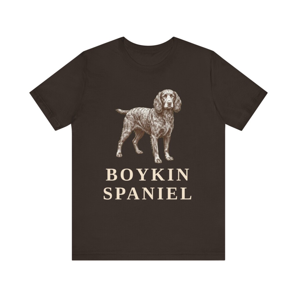 Boykin Spaniel Shirt, Vintage Dog Sketch Tee, Dog Lover Gift
