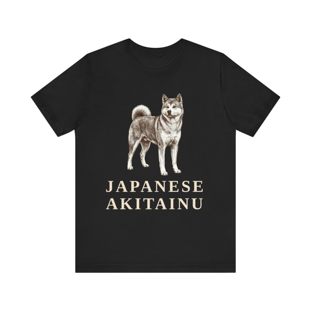 Japanese Akitainu Shirt, Vintage Dog Sketch Tee, Dog Lover Gift Japanese Akitainu Shirt, Vintage Dog Sketch Tee, Dog Lover Gift