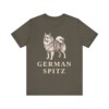 German Spitz Shirt, Vintage Dog Sketch Tee, Dog Lover Gift