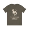 Tenterfield Terrier Latin Shirt, Vintage Dog Sketch Tee, Dog Latin Gift