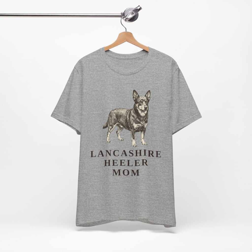 Lancashire Heeler Mom Shirt, Vintage Dog Sketch Tee, Dog Mom Gift