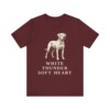 Dogo Argentino Humor Shirt, Vintage Dog Sketch Tee, Dog Humor Gift