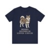 Finnish Lapphund Humor Shirt, Vintage Dog Sketch Tee, Dog Humor Gift