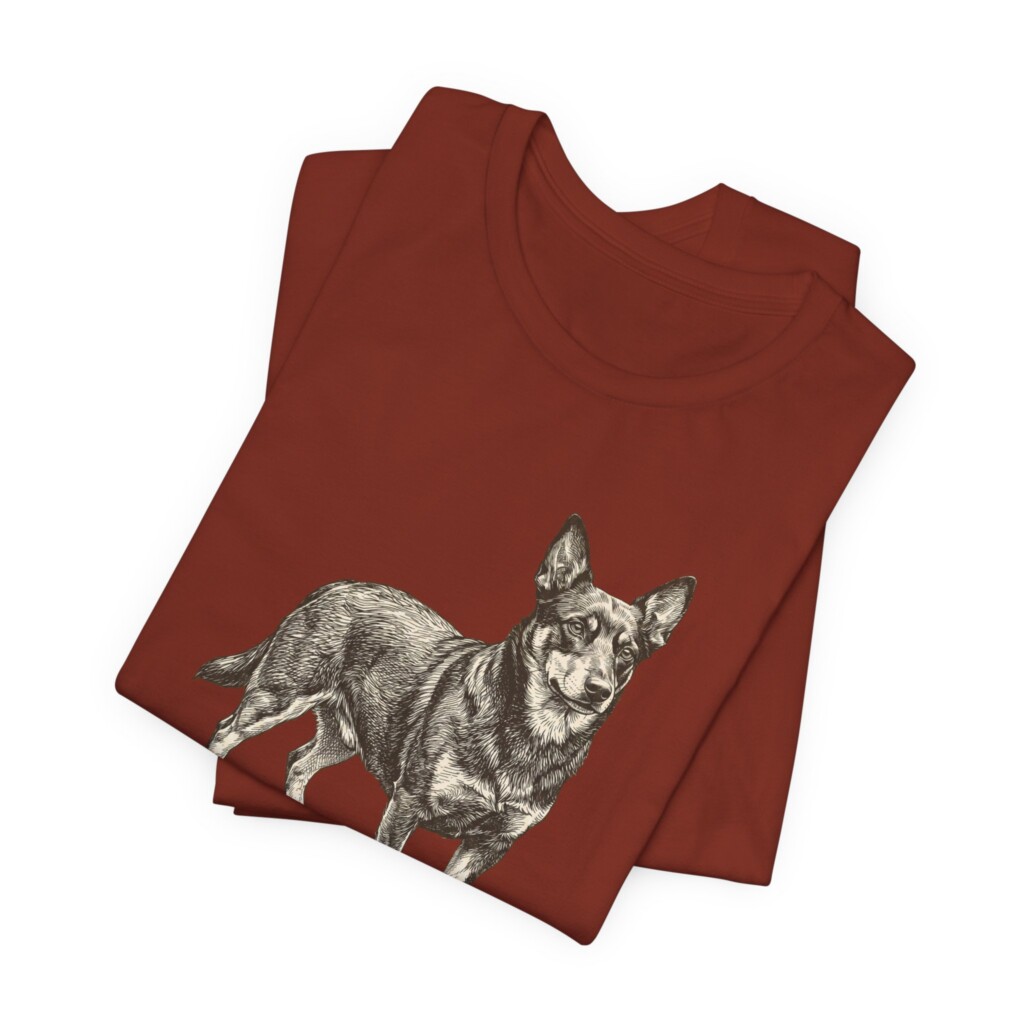 Lancashire Heeler Latin Shirt, Vintage Dog Sketch Tee, Dog Latin Gift