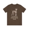 German Pinscher Dad Shirt, Vintage Dog Sketch Tee, Dog Dad Gift
