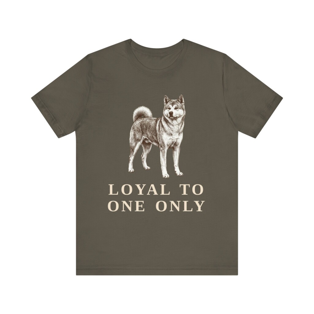Japanese Akitainu Humor Shirt, Vintage Dog Sketch Tee, Dog Humor Gift