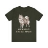 German Spitz Mom Shirt, Vintage Dog Sketch Tee, Dog Mom Gift