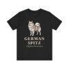 German Spitz Latin Shirt, Vintage Dog Sketch Tee, Dog Latin Gift
