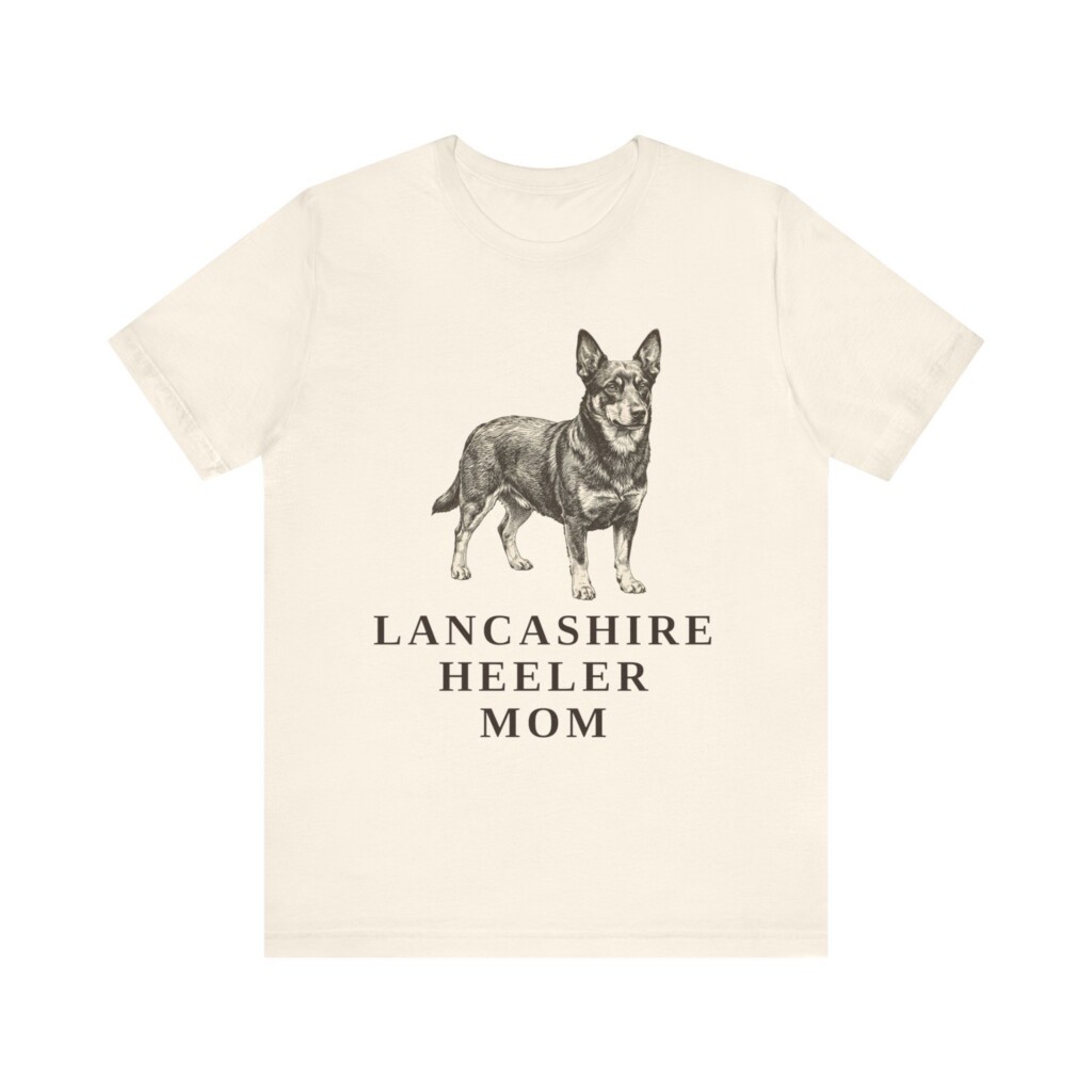 Lancashire Heeler Mom Shirt, Vintage Dog Sketch Tee, Dog Mom Gift