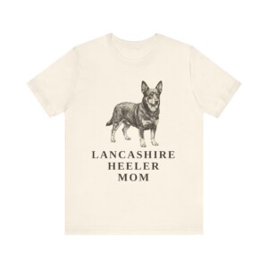 Lancashire Heeler Mom Shirt, Vintage Dog Sketch Tee, Dog Mom Gift