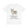 Corgi Mom Shirt, Vintage Dog Sketch Tee, Dog Mom Gift Corgi Mom Shirt, Vintage Dog Sketch Tee, Dog Mom Gift