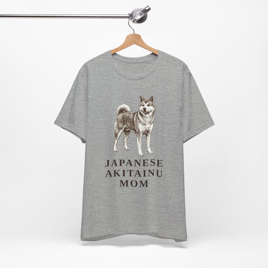 Japanese Akitainu Mom Shirt, Vintage Dog Sketch Tee, Dog Mom Gift Japanese Akitainu Mom Shirt, Vintage Dog Sketch Tee, Dog Mom Gift
