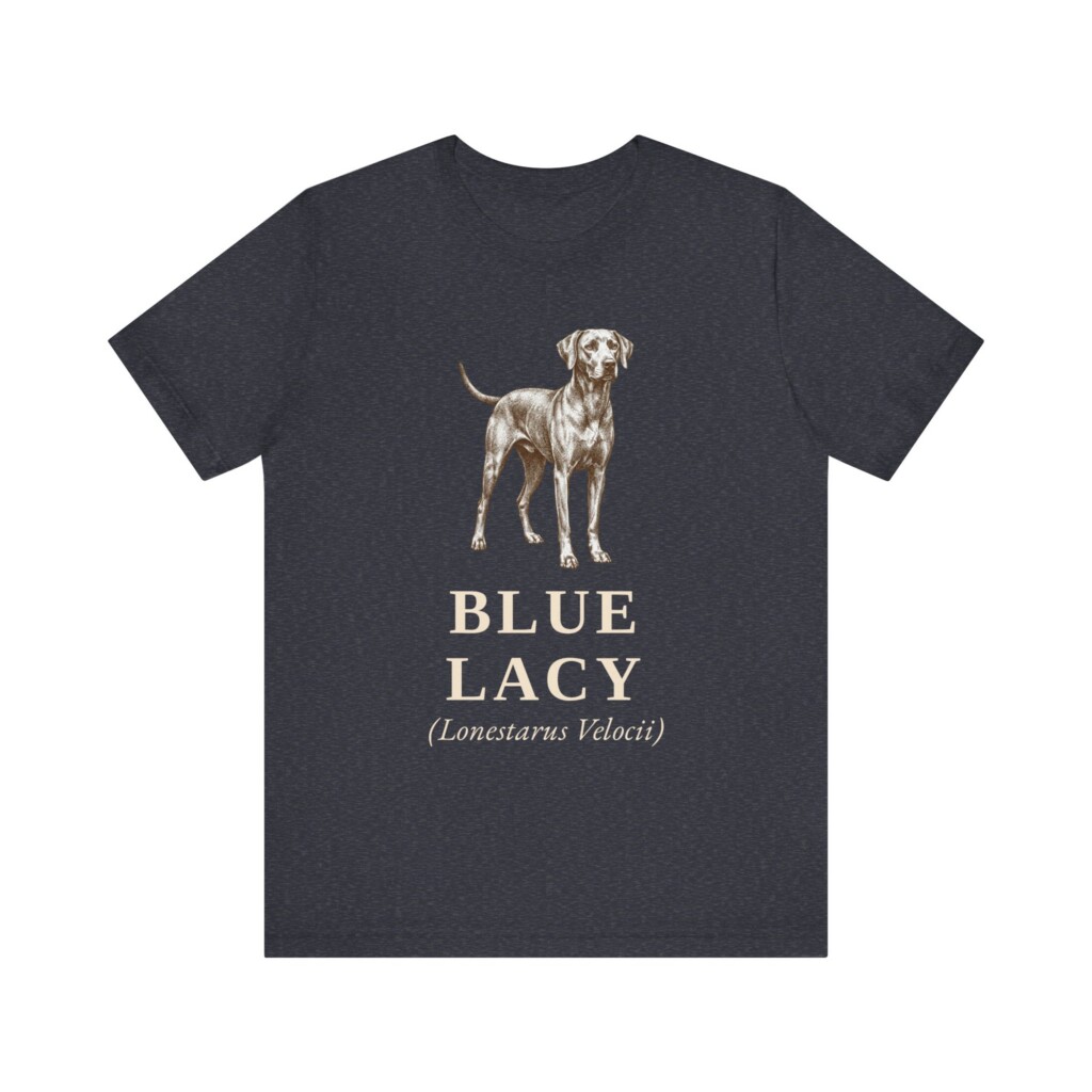 Blue Lacy Latin Shirt, Vintage Dog Sketch Tee, Dog Latin Gift Blue Lacy Latin Shirt, Vintage Dog Sketch Tee, Dog Latin Gift