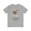 Finnish Lapphund Dad Shirt, Vintage Dog Sketch Tee, Dog Dad Gift Finnish Lapphund Dad Shirt, Vintage Dog Sketch Tee, Dog Dad Gift
