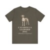 Catahoula Leopard Dog Latin Shirt, Vintage Dog Sketch Tee, Dog Latin Gift
