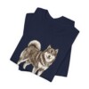 Finnish Lapphund Mom Shirt, Vintage Dog Sketch Tee, Dog Mom Gift