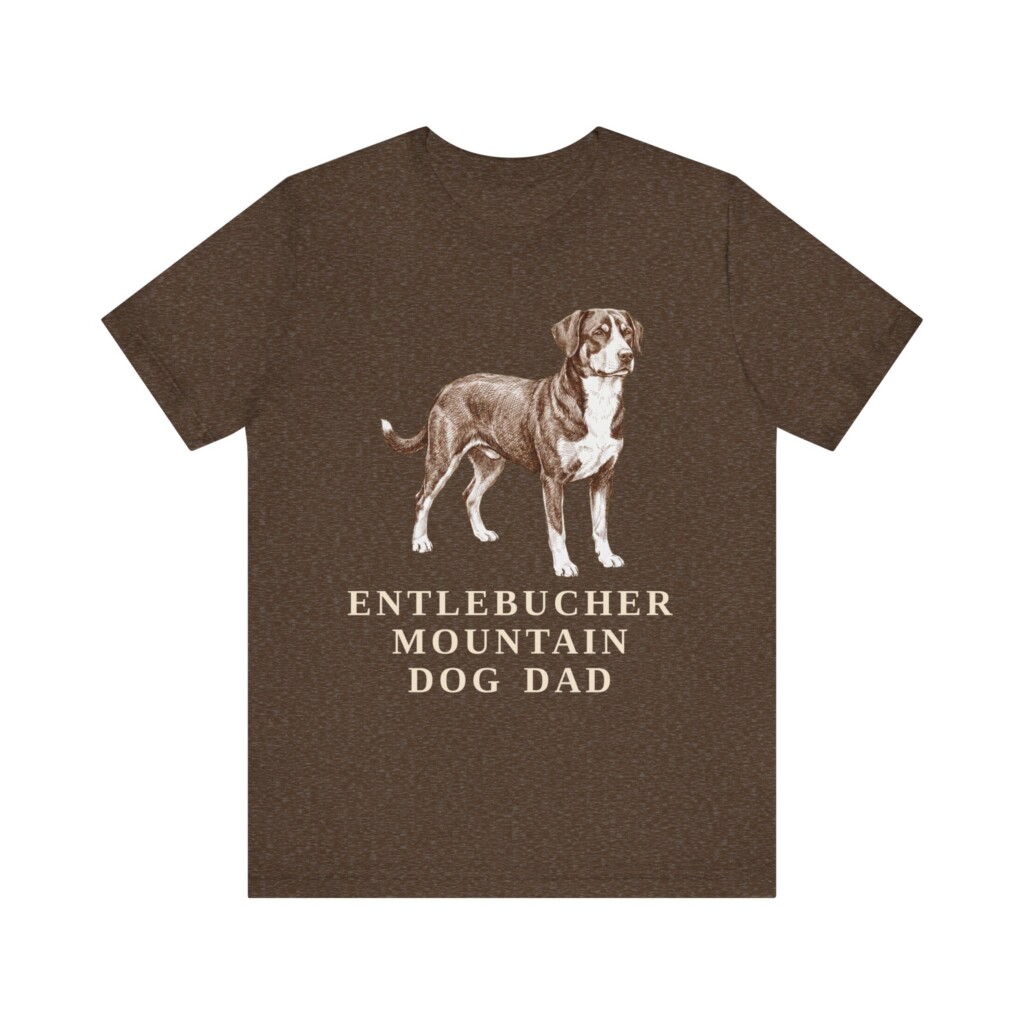 Entlebucher Mountain Dog Dad Shirt, Vintage Dog Sketch Tee, Dog Dad Gift Entlebucher Mountain Dog Dad Shirt, Vintage Dog Sketch Tee, Dog Dad Gift