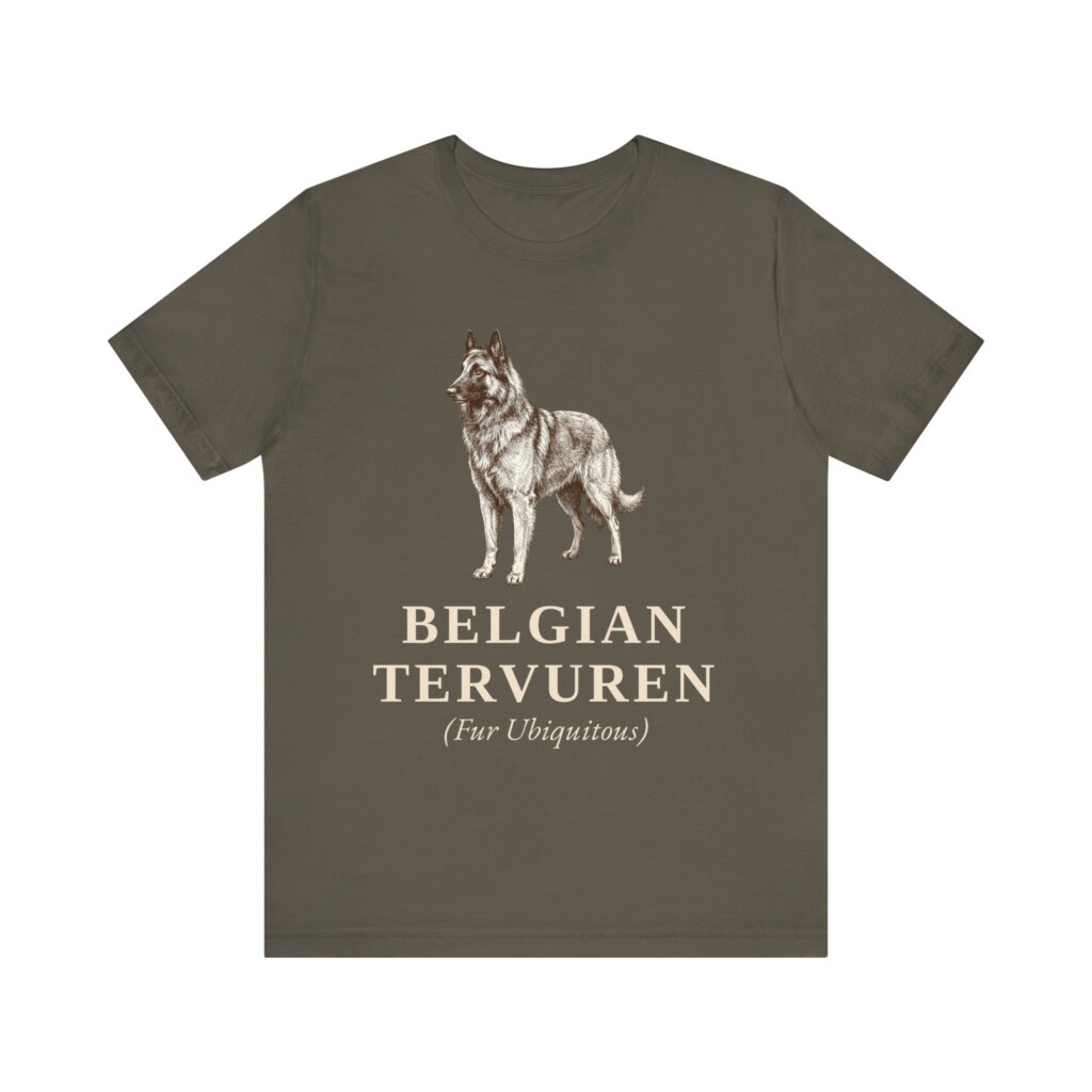 Belgian Tervuren Latin Shirt, Vintage Dog Sketch Tee, Dog Latin Gift Belgian Tervuren Latin Shirt, Vintage Dog Sketch Tee, Dog Latin Gift
