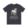 Dogue de Bordeaux Humor Shirt, Vintage Dog Sketch Tee, Dog Humor Gift