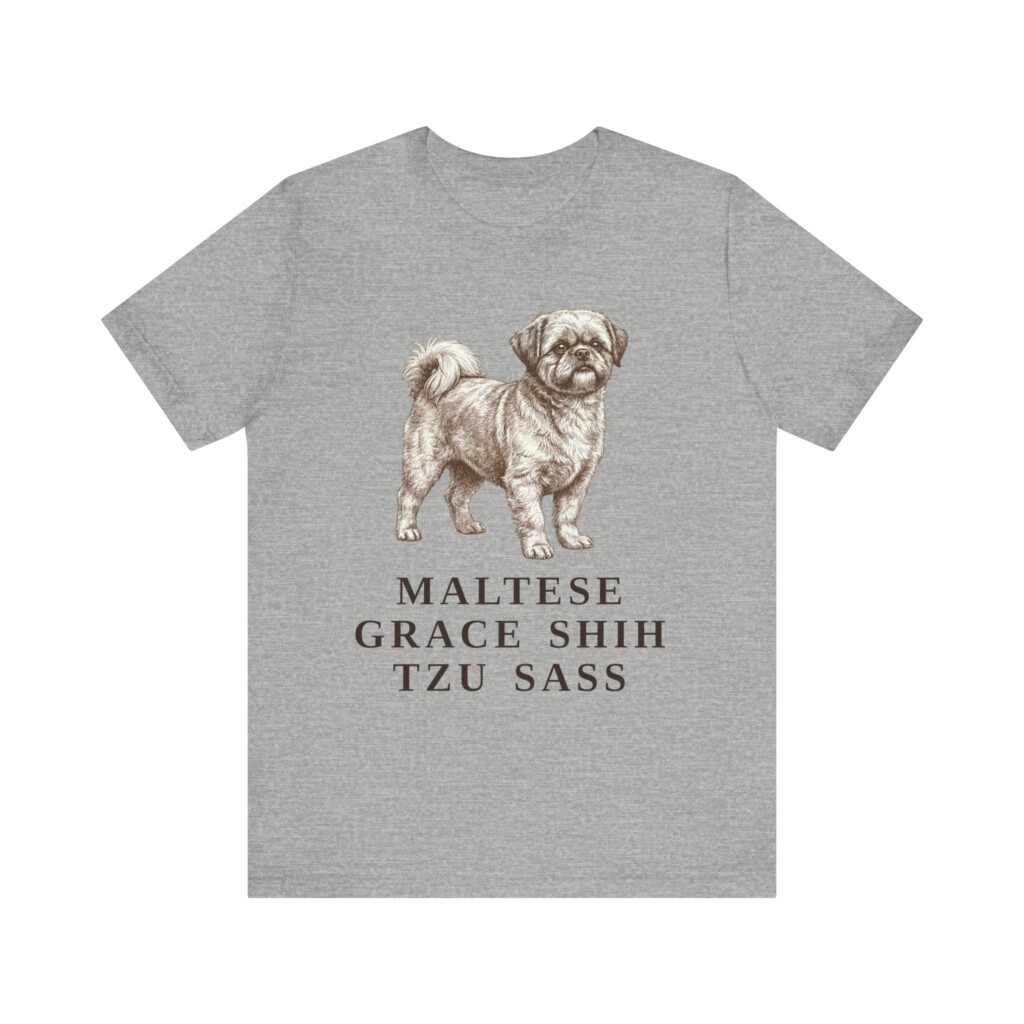 Mal-Shi Humor Shirt, Vintage Dog Sketch Tee, Dog Humor Gift Mal-Shi Humor Shirt, Vintage Dog Sketch Tee, Dog Humor Gift