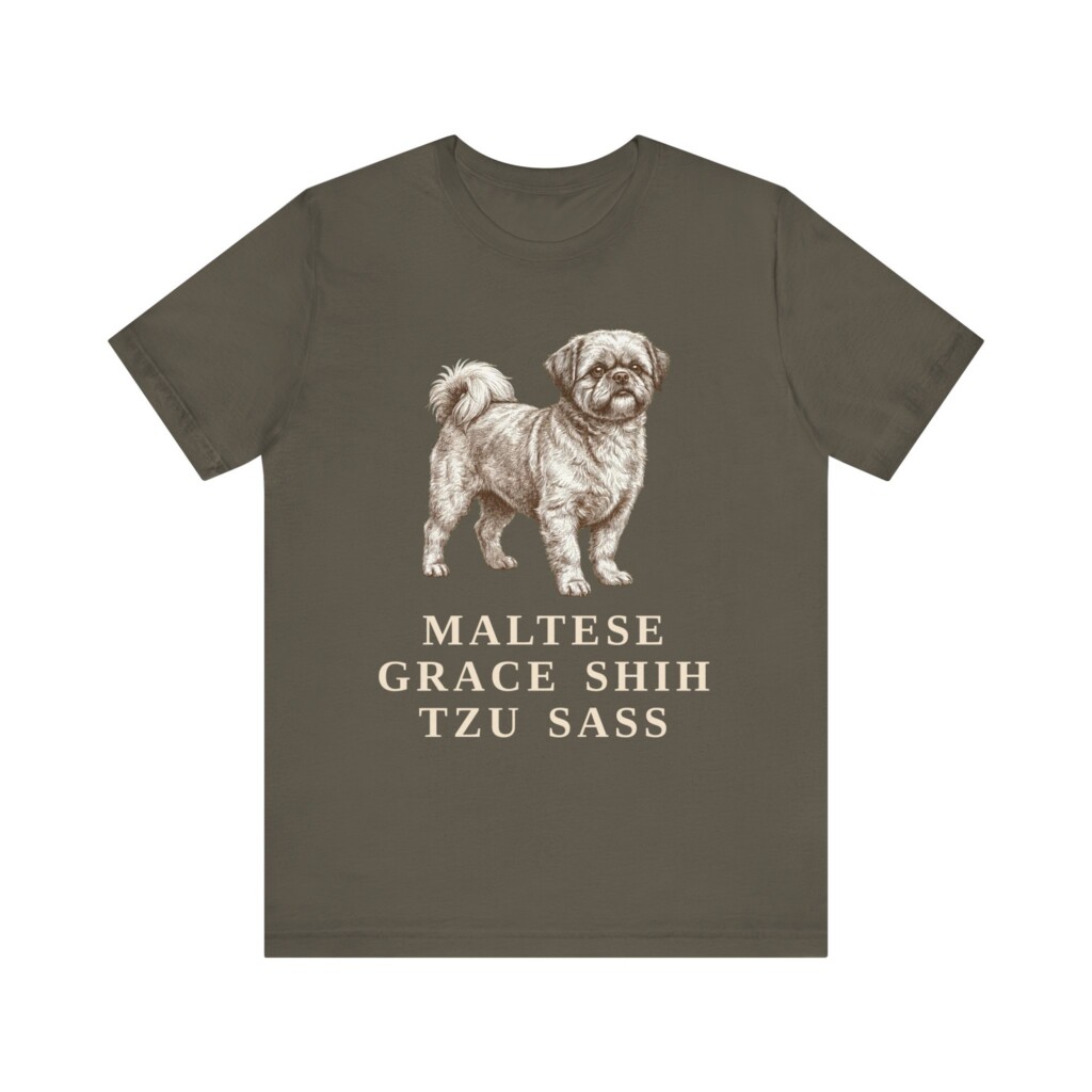 Mal-Shi Humor Shirt, Vintage Dog Sketch Tee, Dog Humor Gift Mal-Shi Humor Shirt, Vintage Dog Sketch Tee, Dog Humor Gift