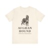 Afghan Hound Latin Shirt, Vintage Dog Sketch Tee, Dog Latin Gift