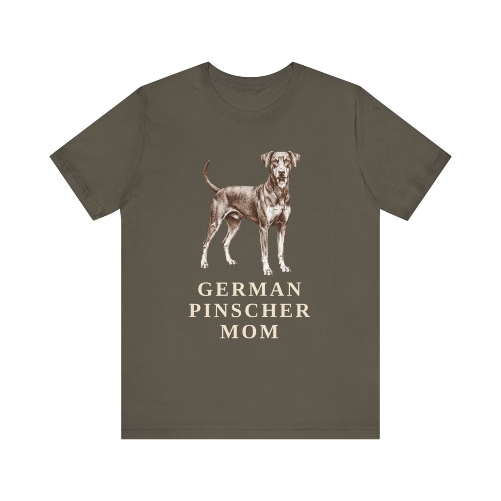 German Pinscher Mom Shirt, Vintage Dog Sketch Tee, Dog Mom Gift German Pinscher Mom Shirt, Vintage Dog Sketch Tee, Dog Mom Gift