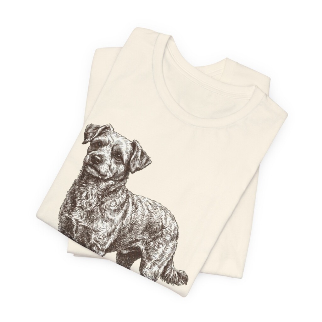 Chi-Poo Shirt, Vintage Dog Sketch Tee, Dog Lover Gift