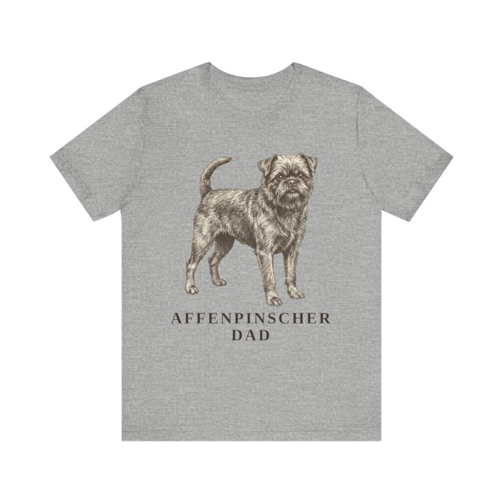 Affenpinscher Dad Shirt, Vintage Dog Sketch Tee, Dog Dad Gift Affenpinscher Dad Shirt, Vintage Dog Sketch Tee, Dog Dad Gift