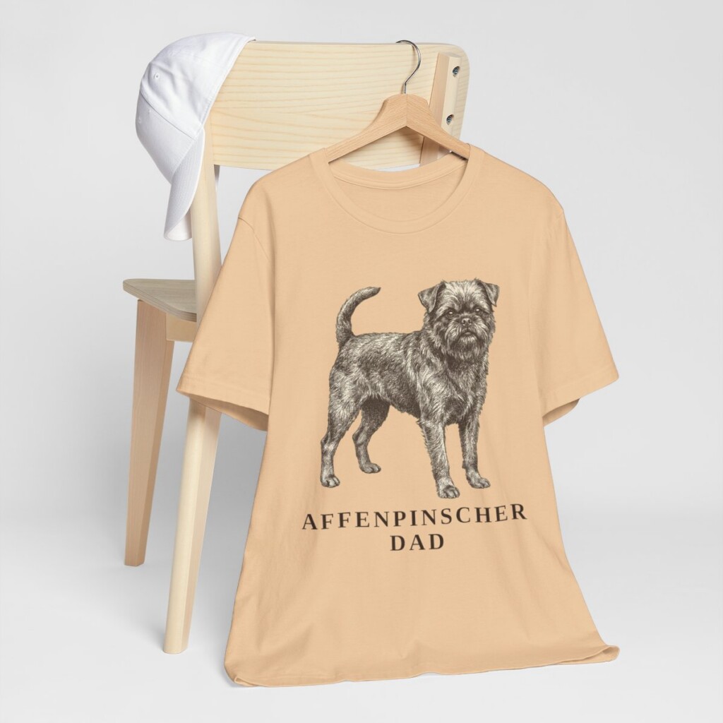 Affenpinscher Dad Shirt, Vintage Dog Sketch Tee, Dog Dad Gift Affenpinscher Dad Shirt, Vintage Dog Sketch Tee, Dog Dad Gift