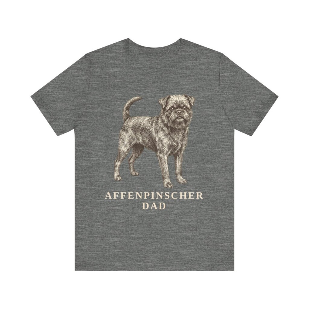 Affenpinscher Dad Shirt, Vintage Dog Sketch Tee, Dog Dad Gift Affenpinscher Dad Shirt, Vintage Dog Sketch Tee, Dog Dad Gift