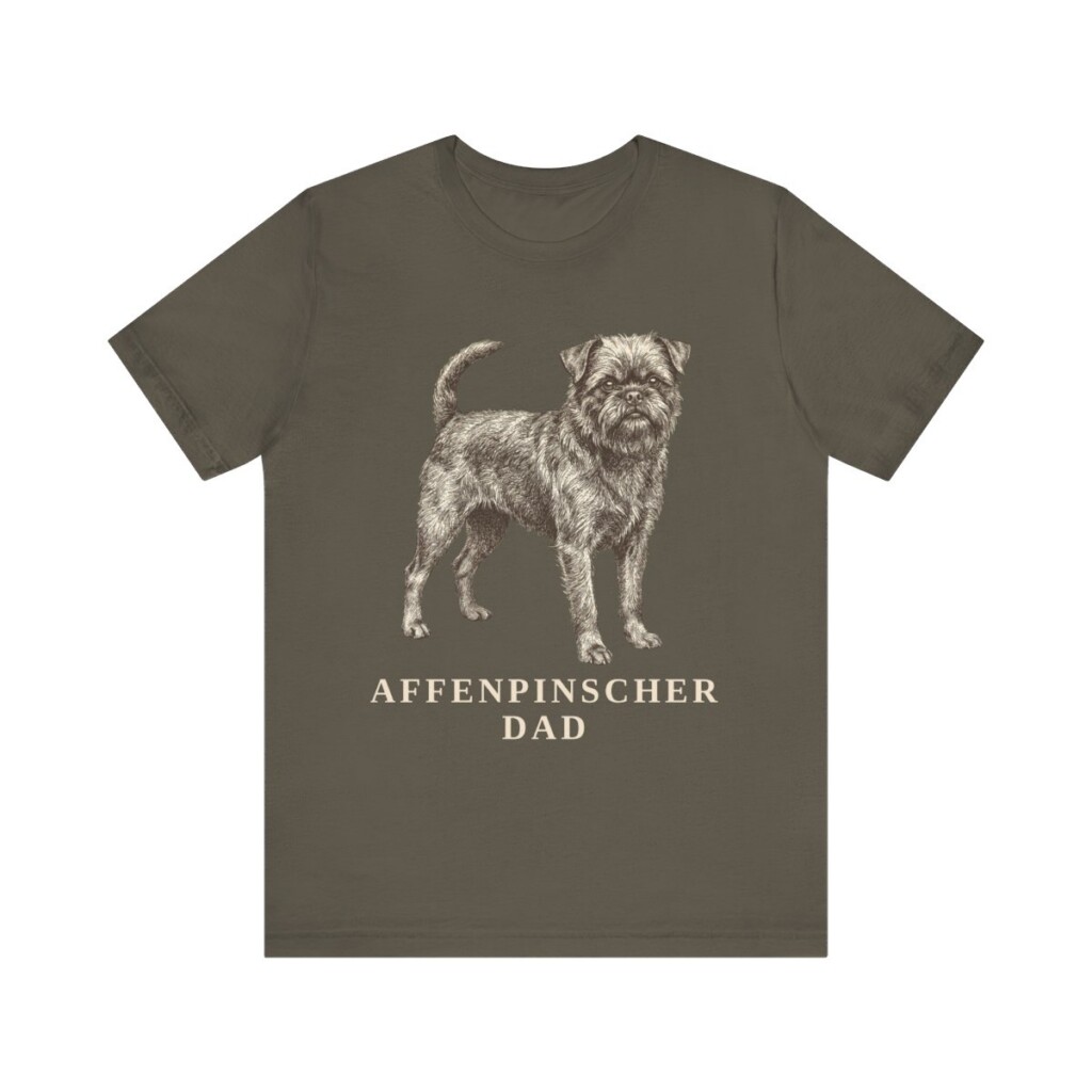 Affenpinscher Dad Shirt, Vintage Dog Sketch Tee, Dog Dad Gift Affenpinscher Dad Shirt, Vintage Dog Sketch Tee, Dog Dad Gift
