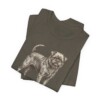 Affenpinscher Humor Shirt, Vintage Dog Sketch Tee, Dog Humor Gift