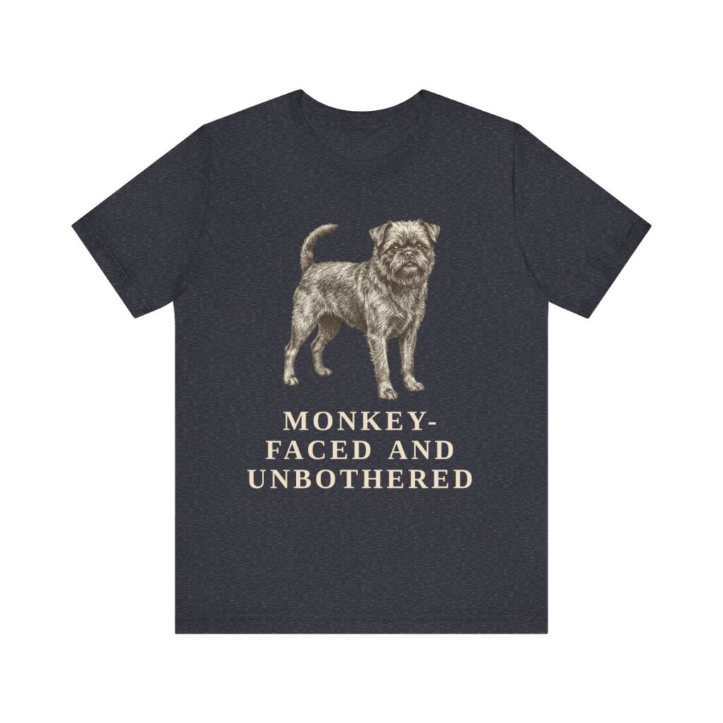 Affenpinscher Humor Shirt, Vintage Dog Sketch Tee, Dog Humor Gift