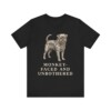 Affenpinscher Humor Shirt, Vintage Dog Sketch Tee, Dog Humor Gift