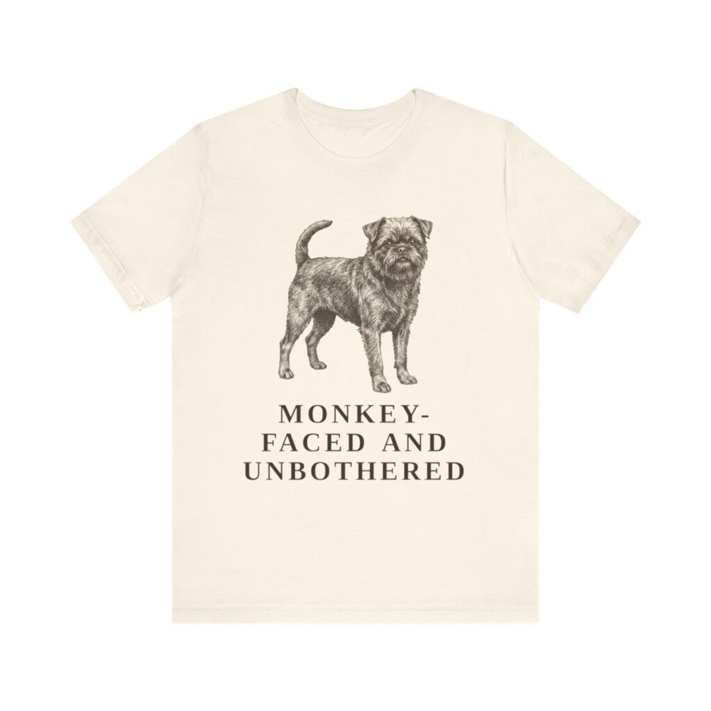 Affenpinscher Humor Shirt, Vintage Dog Sketch Tee, Dog Humor Gift