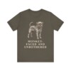 Affenpinscher Humor Shirt, Vintage Dog Sketch Tee, Dog Humor Gift