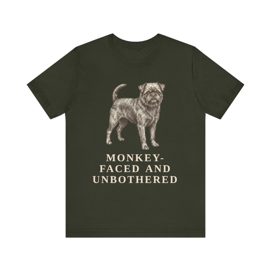 Affenpinscher Humor Shirt, Vintage Dog Sketch Tee, Dog Humor Gift