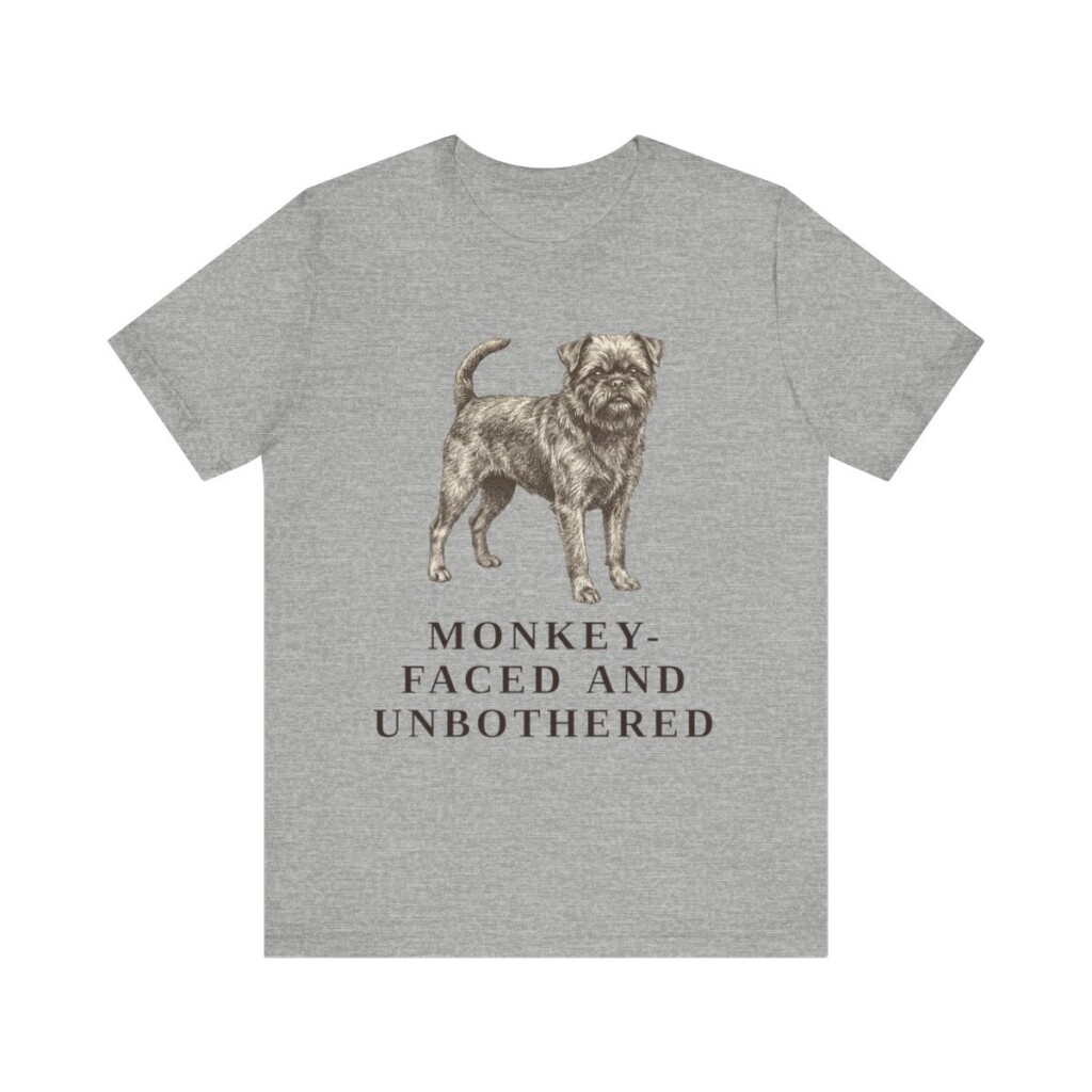 Affenpinscher Humor Shirt, Vintage Dog Sketch Tee, Dog Humor Gift