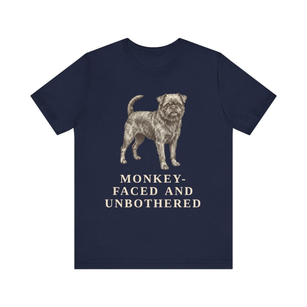 Affenpinscher Humor Shirt, Vintage Dog Sketch Tee, Dog Humor Gift