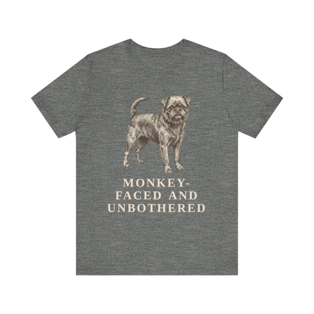Affenpinscher Humor Shirt, Vintage Dog Sketch Tee, Dog Humor Gift