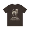 Affenpinscher Humor Shirt, Vintage Dog Sketch Tee, Dog Humor Gift